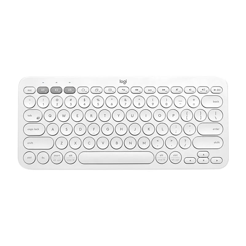 Logitech K380 Wireless Bluetooth Rede Vermelho Teclado Tablet iPad Office