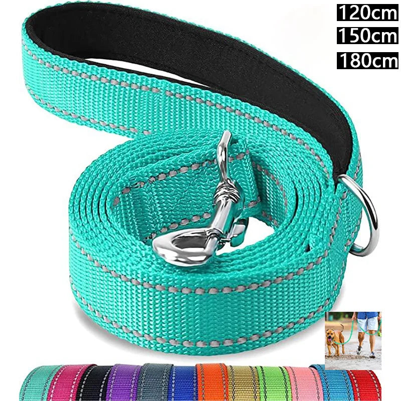Coleira para cães e gatos, coleira com guia