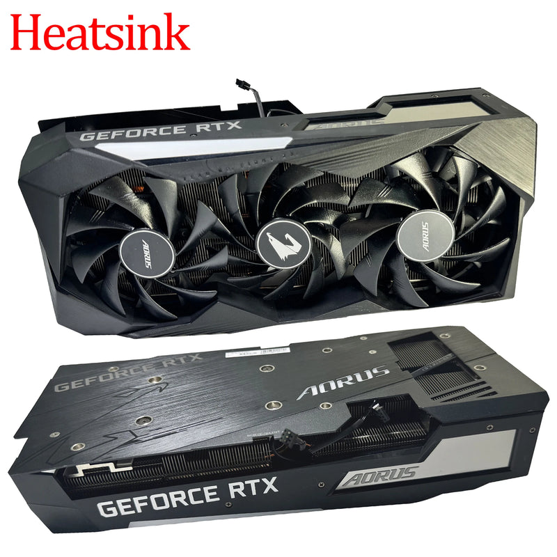 Dissipador de calor de placa de vídeo OE para RTX3070 vi original para Gigabyte A ou US GE Force RTX 3070 master placa de vídeo de substituição GPU dissipador de calor