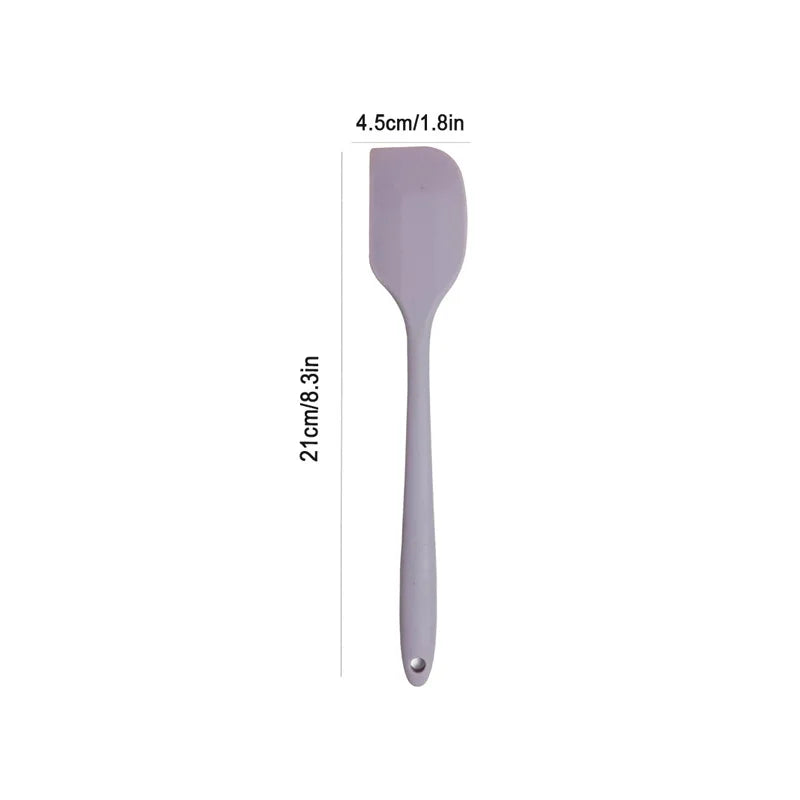 Espátula de creme de silicone Espátula de manteiga antiaderente Utensílios de cozinha resistentes ao calor Utensílios para assar bolos DIY