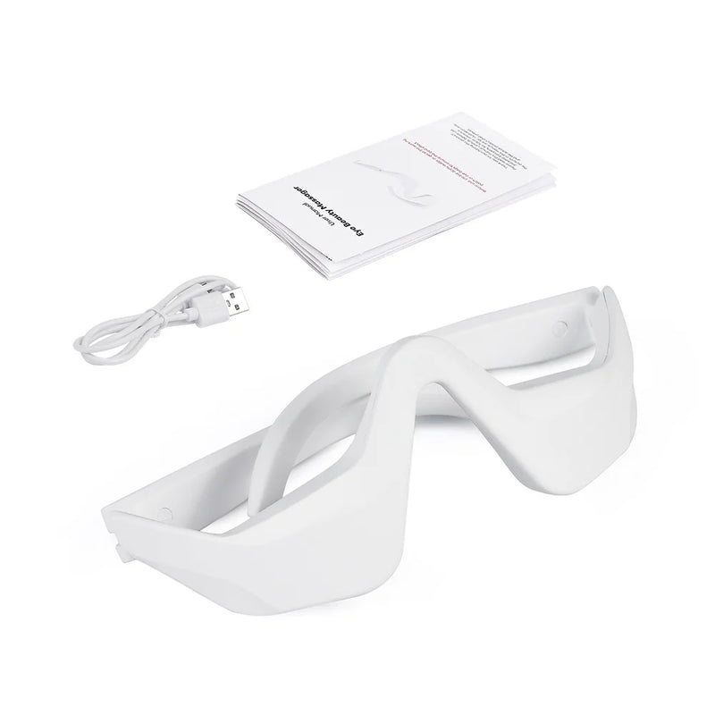 Massageador 3D para os olhos, relaxamento dos olhos, alívio da fadiga, clareamento de olheiras, suavização de linhas finas e cuidados com os olhos
