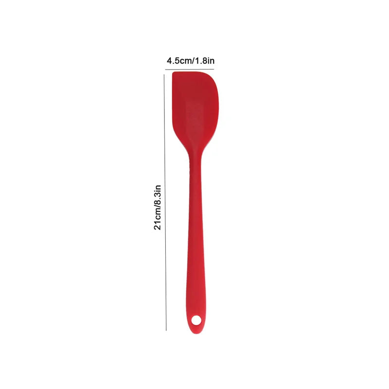 Espátula de creme de silicone Espátula de manteiga antiaderente Utensílios de cozinha resistentes ao calor Utensílios para assar bolos DIY