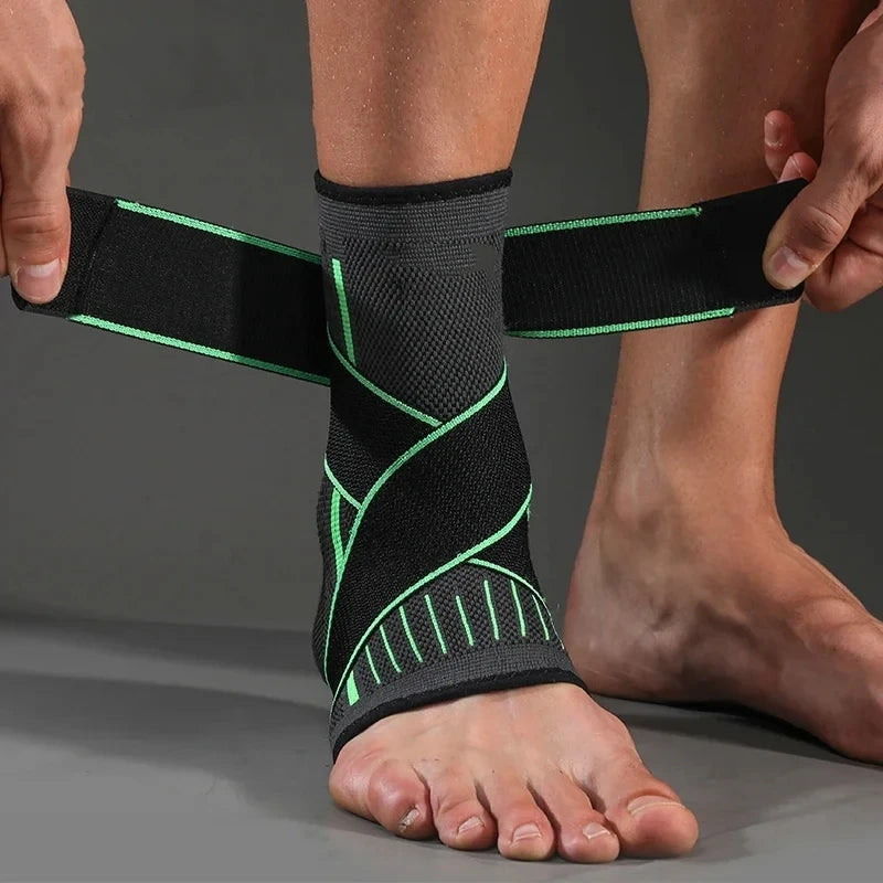 1 peça bandagem pressurizada suporte de tornozelo protetor de tornozelo cinta elástica para os pés fitness esportes academia badminton acessório
