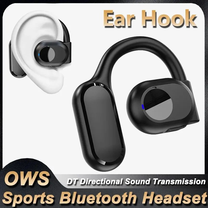 Fones de ouvido sem fio Fone de ouvido Bluetooth com microfone Fones de ouvido com cancelamento de ruído mãos-livres de condução óssea Fohr Driving Audifonos