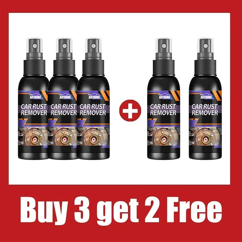 Removedor de ferrugem para carro, inibidor de ferrugem, spray removedor de ferrugem 30ml