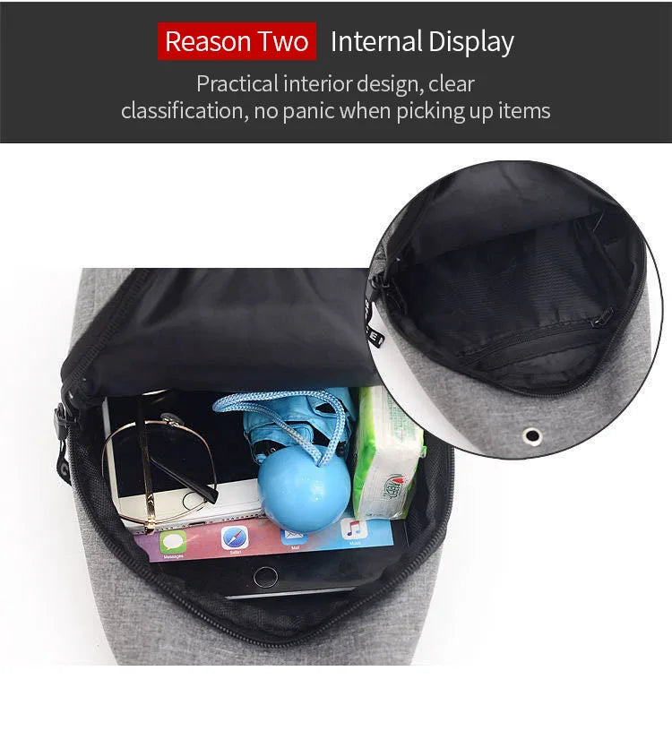 Mochila masculina S à prova d'água de grande capacidade, alça ajustável para atividades ao ar livre, viagens, corrida, caminhadas e ciclismo