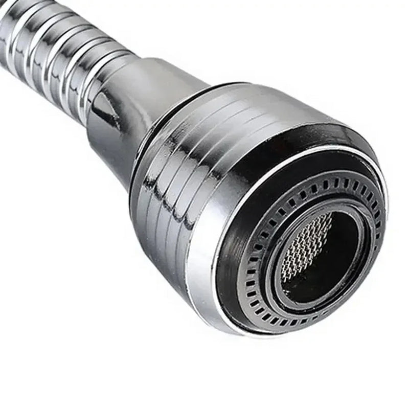 Torneira de cozinha de aço inoxidável, dispositivo de economia de água, extensor de torneira rotativo à prova de respingos, extensor de borbulhador