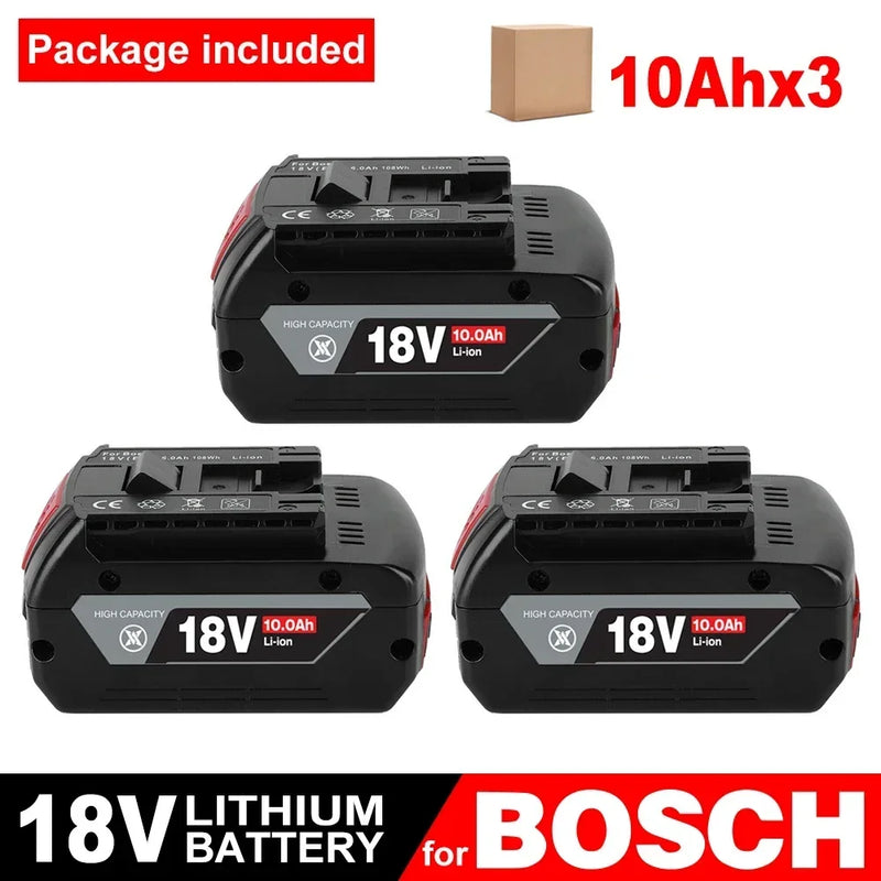 Original para Bosch 18V 10000MA sistema muito profissional ferramenta sem fio bat609 bat618 GBA18V 21700 bateria 18v bateria de substituição