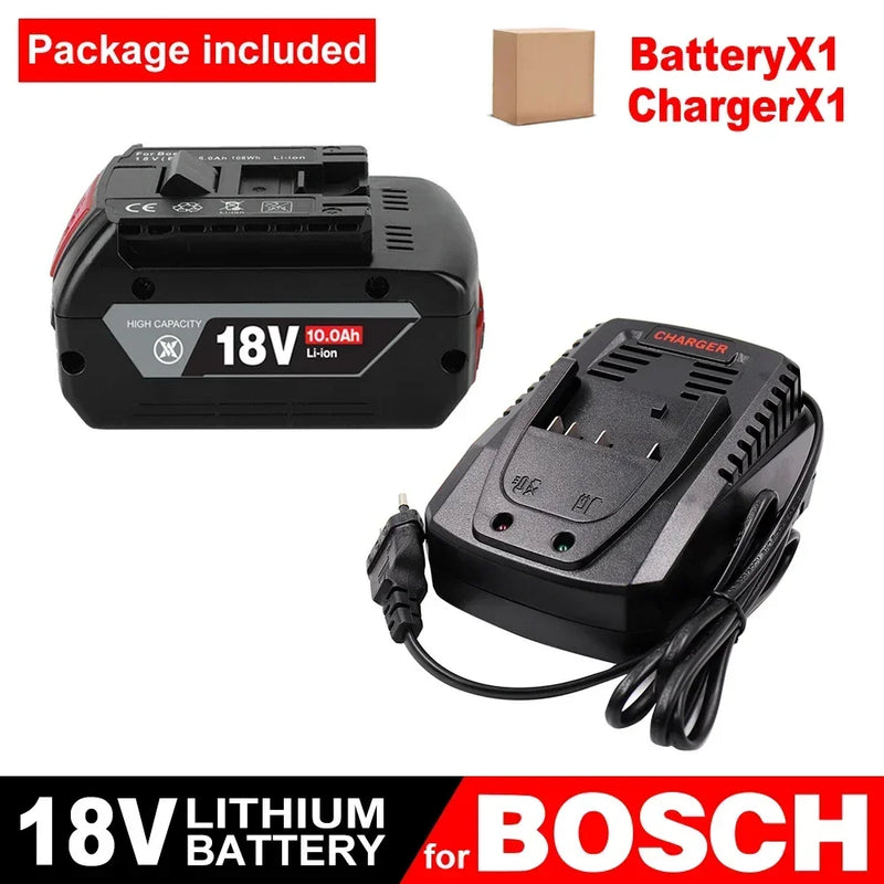Original para Bosch 18V 10000MA sistema muito profissional ferramenta sem fio bat609 bat618 GBA18V 21700 bateria 18v bateria de substituição