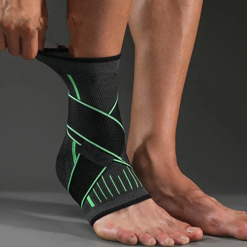 1 peça bandagem pressurizada suporte de tornozelo protetor de tornozelo cinta elástica para os pés fitness esportes academia badminton acessório