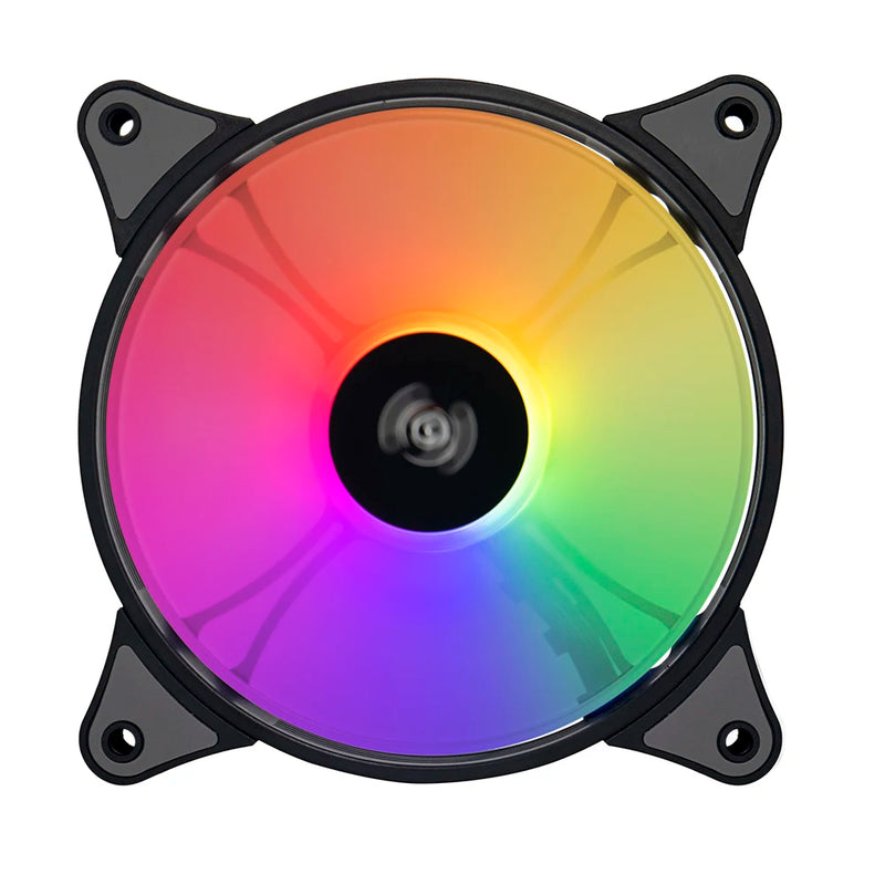 AIGO R12 120MM ventilador de gabinete de computador normal dissipador de calor RGB aura sync porta SATA cooler de 12 cm Um controlador