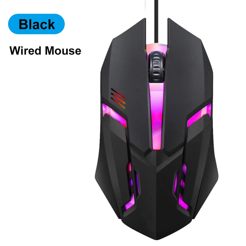 Mouse gamer RGB Bluetooth 2.4G sem fio ergonômico 1600DPI 6 botões mudos mouse para MacBook tablet laptops computador