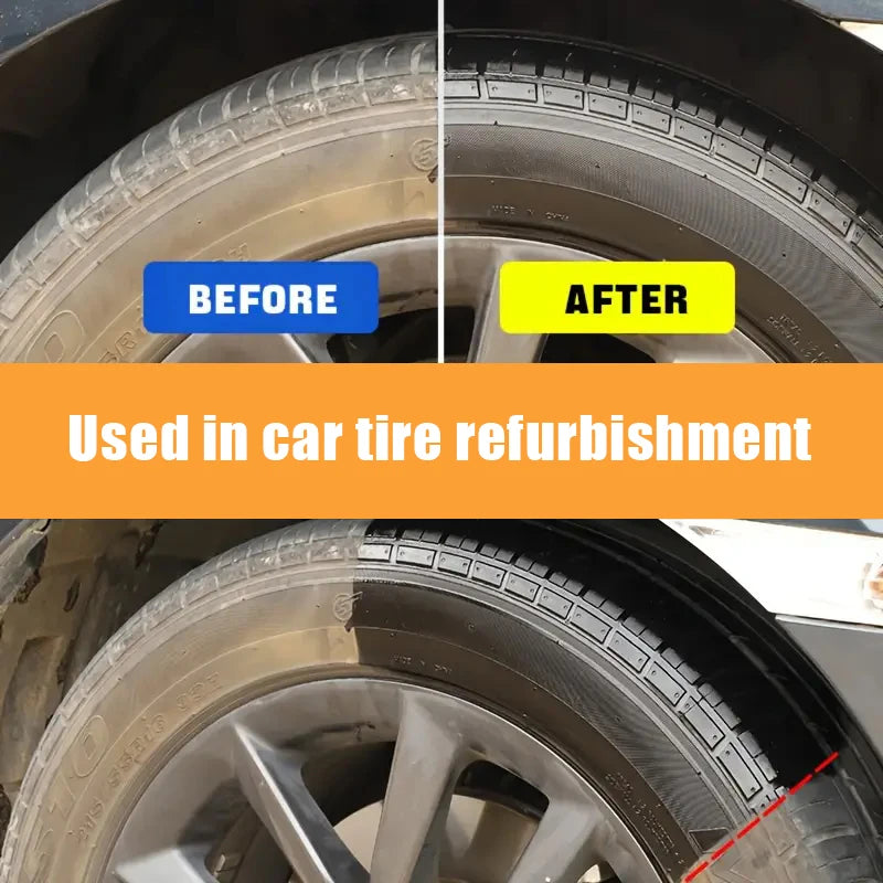 Restaurador de plástico automotivo, cera cristalina para renovação de interiores de automóveis, couro e painéis, agente de revestimento, cera preta brilhante para polimento de automóveis
