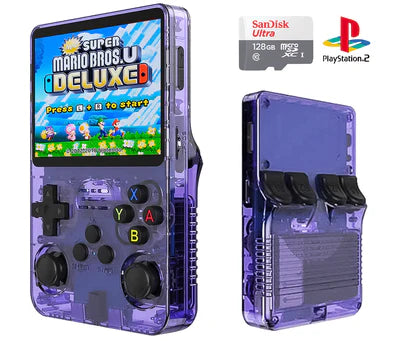 Portátil R36S™ Original - 21.500 Jogos de 20+ Consoles