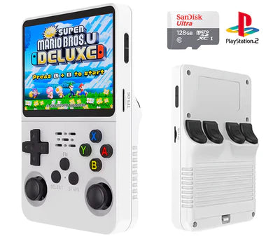 Portátil R36S™ Original - 21.500 Jogos de 20+ Consoles